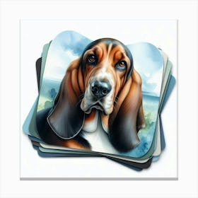 Basset Hound 1 Canvas Print