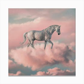 Horse In The Clouds 9 Canvas Print