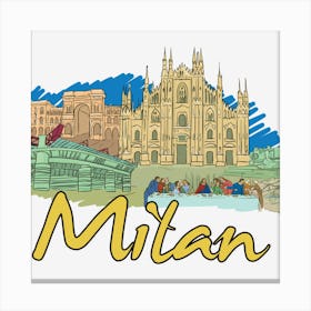 Milan Canvas Print