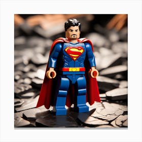 Superman Canvas Print