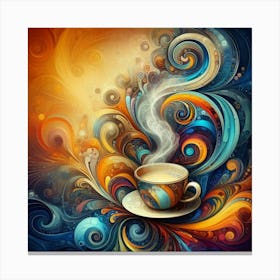 Cup Of Coffee 76 Canvas Print