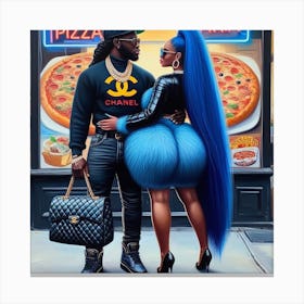 'Love At First Sight' 2 Canvas Print