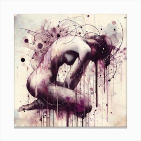 Abstract Image Of Lilith 5 Canvas Print
