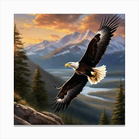 Bald Eagle Canvas Print