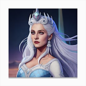 Princess Of The Kingdom Canvas Print