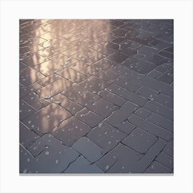 Floor In The Rain Canvas Print
