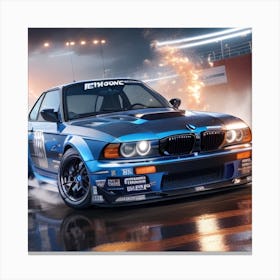 Bmw M3 Canvas Print