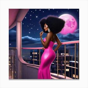 Afro-Futurism 3 Canvas Print