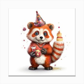 Red Panda Canvas Print