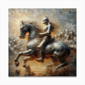 Medieval knight 3 Canvas Print