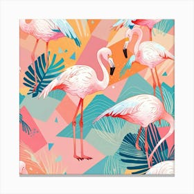 Flamingos 5 Canvas Print