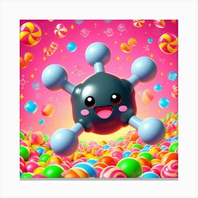 "Kawaii Candy" [Risky Sigma] Canvas Print