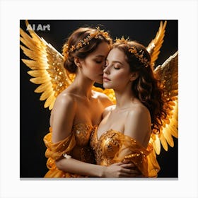 Angel Wings 2 Canvas Print