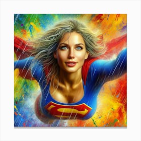 Supergirl 1 Canvas Print