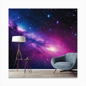 Galaxy Wall Mural Canvas Print