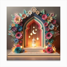 Muslim Ramadan 5 Canvas Print