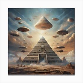 UFOs 2 Canvas Print