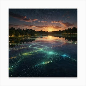 Starry Night 15 Canvas Print