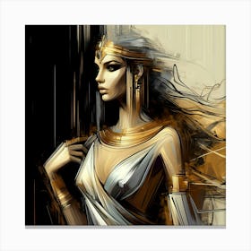 Portrait Artwork 8 Canvas Print