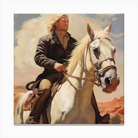 Riding 1 Canvas Print