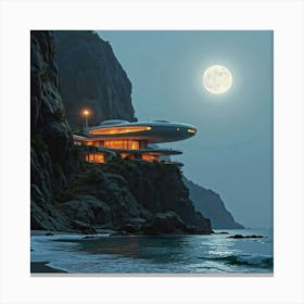 House On The Beach 8 Canvas Print