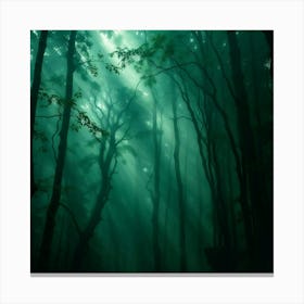 Dark Forest Canvas Print