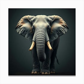 Asm Elephant Wearing Like A Doctor F66dc82c 8204 419a B4ca 3acd24875622 Canvas Print