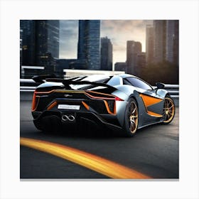 Lamborghini Aventador 10 Canvas Print