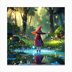 Fairy Garden 15 Canvas Print