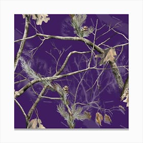 Realtree Camo Purple Pink Realtree Camo Canvas Print