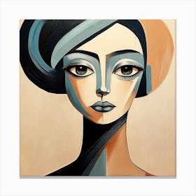 Unmoved Woman 02 Canvas Print