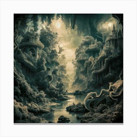 'The Forest' 1 Canvas Print