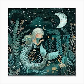 Mermaid 17 Canvas Print