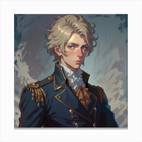 General Hairstyle Canvas Print