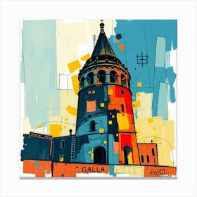 Gala Tower Canvas Print