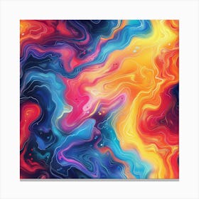 Abstract Aura (10) Canvas Print