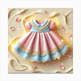 Baby Dress 3 Canvas Print