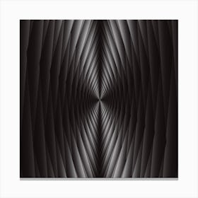 Abstract Black And White Background Canvas Print