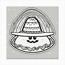 Mexican Hat 16 Canvas Print