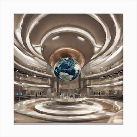 Planetarium Canvas Print