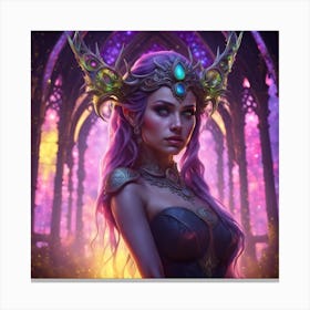 Elven Beauty Canvas Print