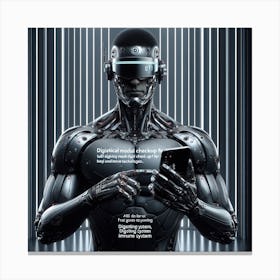 Cyborg 23 Canvas Print