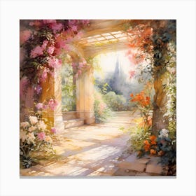 Whispers of Romance: Sensual Impressions Canvas Print