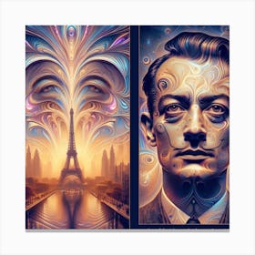 Lucid Dreaming Cairo Travel Poster 3 Canvas Print