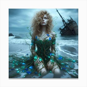 Mermaid 1 Canvas Print