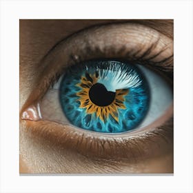 Blue Eye 2 Canvas Print