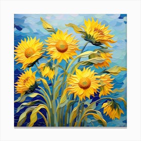 'Sunflowers 1 Canvas Print