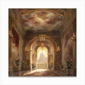 Hall Of Mirrors 1 Canvas Print