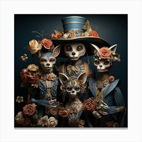 Day Of The Dead 8 Canvas Print