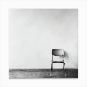 Chair In A Room 1 Canvas Print